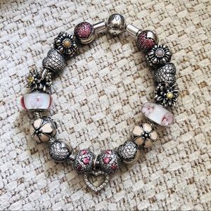 Authentic Pandora Charm Bracelet